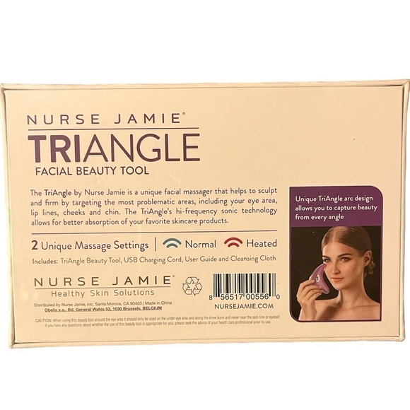 Nurse Jamie TRIANGLE Facial Massaging Beauty Tool BNIB - Picture 3 of 3